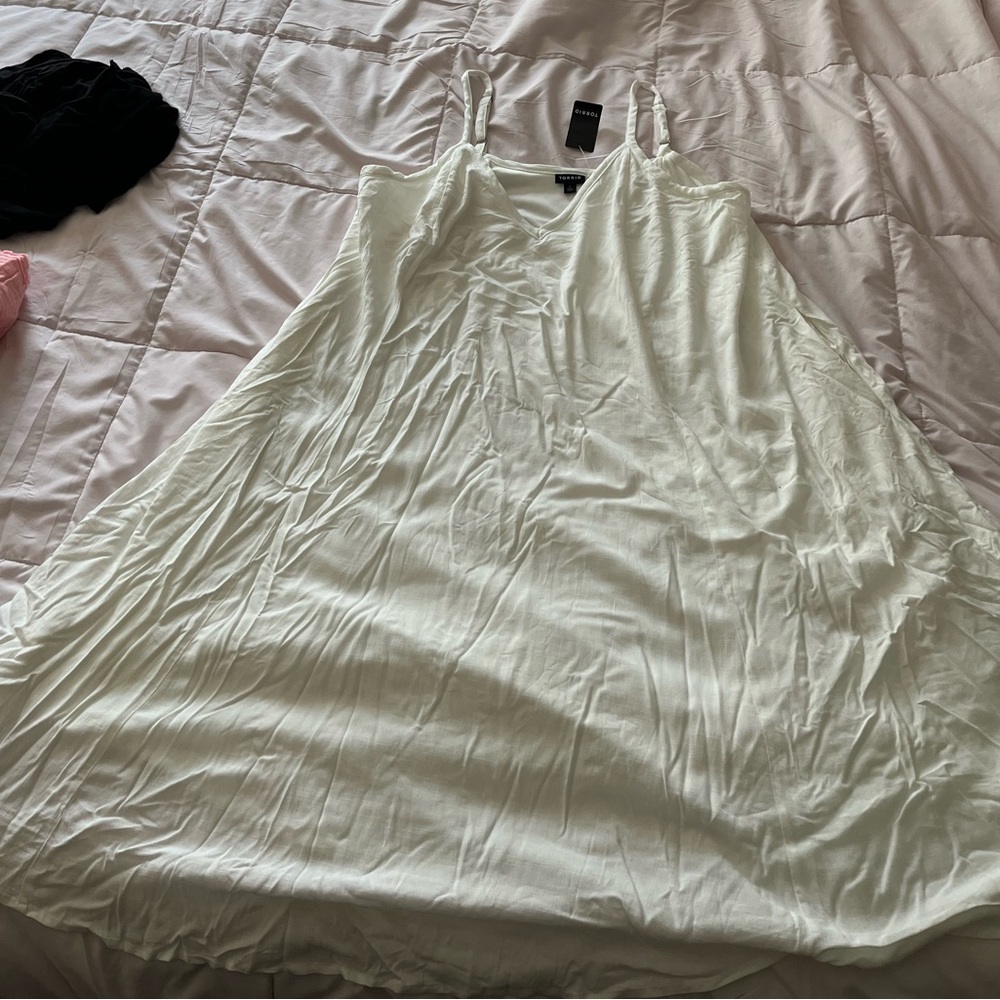 Torrid White Boho Coverup/Dress Size 2X